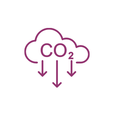 CO2排出量のアイコン